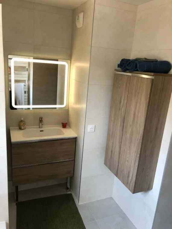 Rénovation complète d'une salle de bain à Elancourt , Plaisir, C.L.P